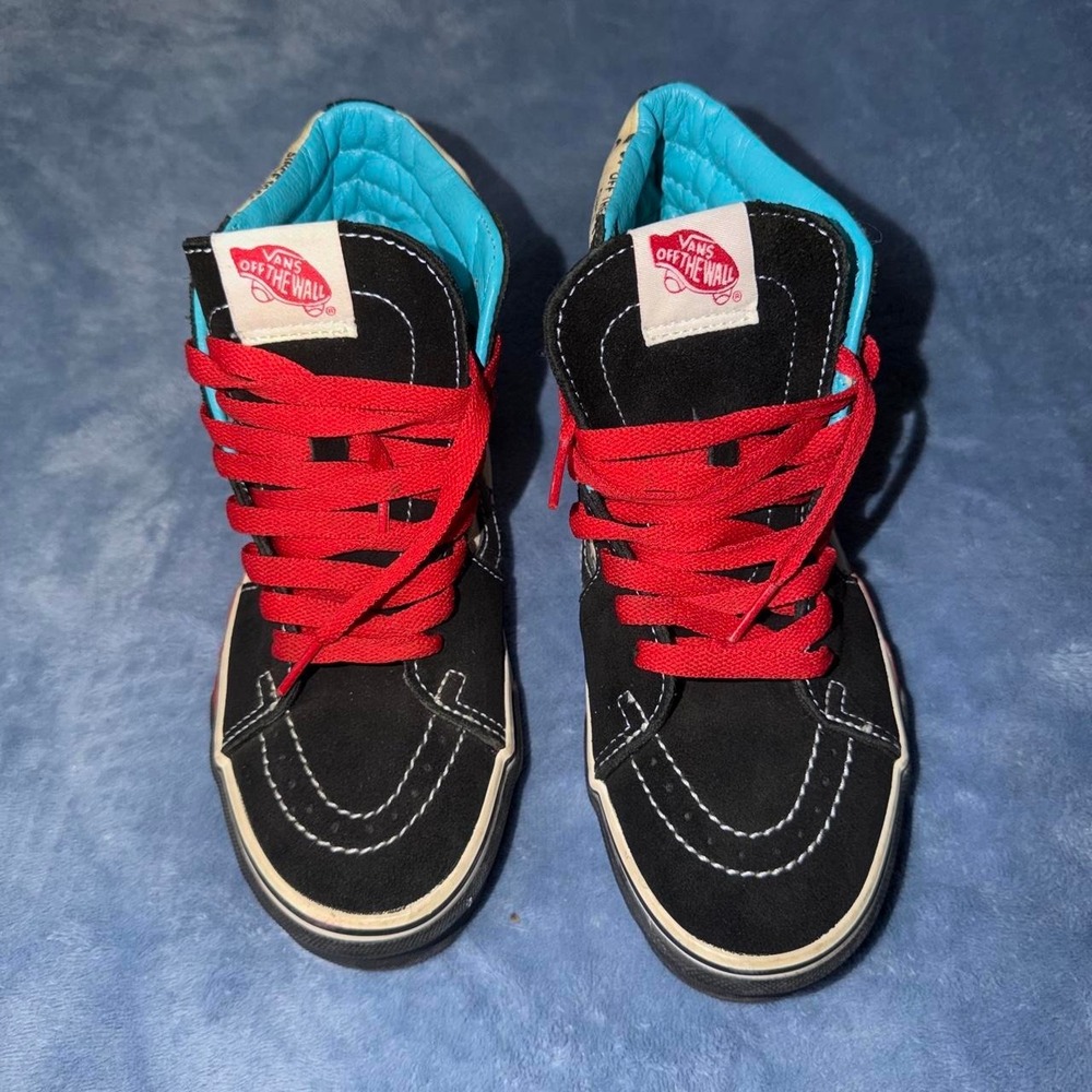 Vans "Old Skool" Otw Sk8 Hi Flame Shoes men size 5.5 - Picture 3 of 7
